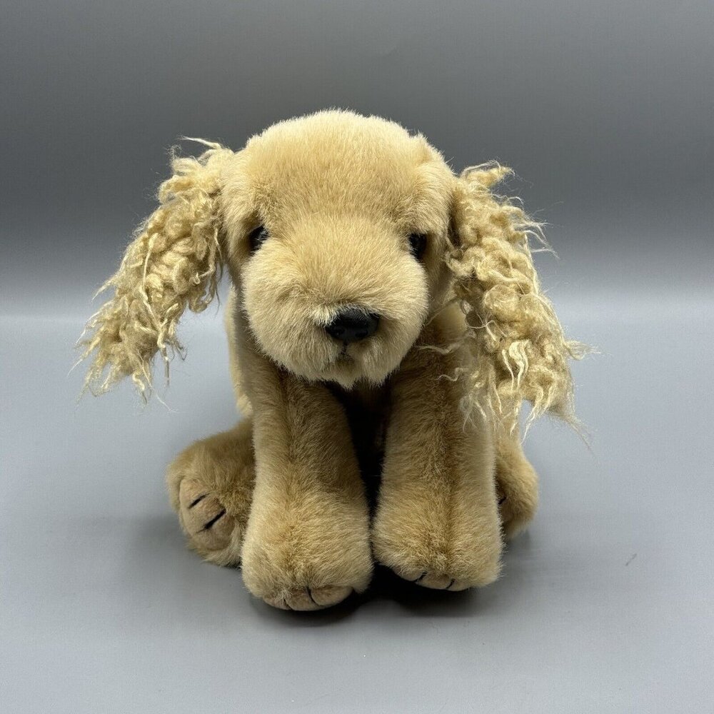 Ty Classic CORKY Cocker Spaniel Plush Dog Realistic 10" Vintage 1996